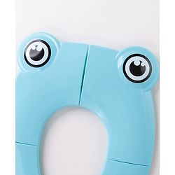 Frog Shaped Foldable Potty Seat Cover - Blue