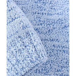 Babyhug Knit Full Sleeves Solid Sweater - Blue