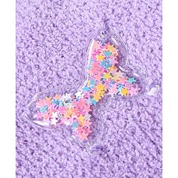 Babyhug Full Sleeves Solid Sweater With Butterfly Badge- Lavender