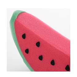 Watermelon Shaped Bath Sponge- Red