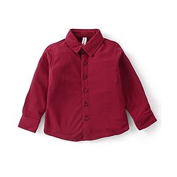 Babyhug Woven Full Sleeves Checkered Party Suit with Cap Bow Tie & Suspenders - Red & Navy Blue