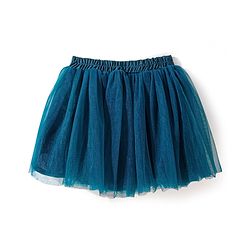 Babyhug Sleeveless Party Wear Skirt & Top Set With Bow Applique - Pink