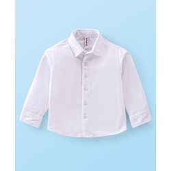 Babyhug Knit Full Sleeves Solid Color Party Suit with Stretch Waistcoat & Cap -  Pink & White
