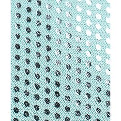 Babyhug Woven Sleeveless Metallic & Mesh Party Gown - Mint