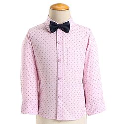 Babyhug Cotton Full Sleeves Party Wear Suit With Blazer Arrow Print - Navy Blue & Pink