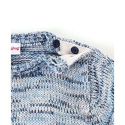 Babyhug Full Sleeves Sweater - Blue