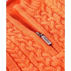 Babyhug Full Sleeves Pullover Sweater - Orange