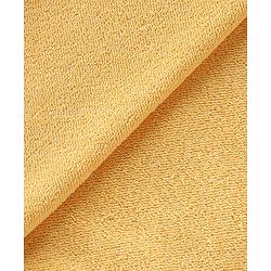 Babyhug Double Layer Interlock Hooded Towel Boat Print L 75 x B 76 cm- Yellow
