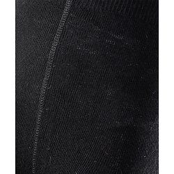 Cutewalk by Babyhug Non Terry Footed Anti Bacterial Solid Tights - Black