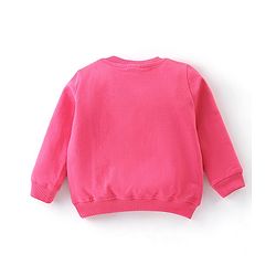 Babyhug Cotton Knit Full Sleeves Sweatshirts with Star Print Pack of 2 - Pink & Navy Blue