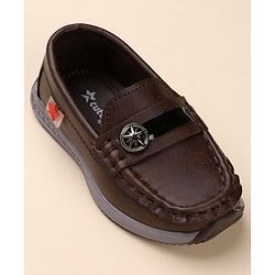 Cute Walk by Babyhug Slip On Formal Wear Shoes - Brown