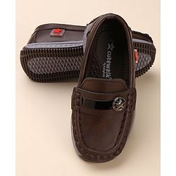 Cute Walk by Babyhug Slip On Formal Wear Shoes - Brown