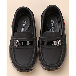 Cute Walk by Babyhug Slip On Formal Wear Shoes - Black