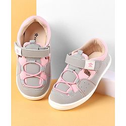 Cute Walk by Babyhug Velcro Closure Casual Shoes - Pink