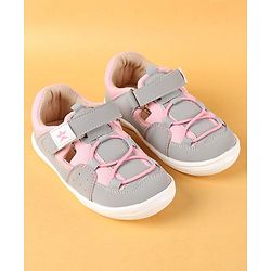 Cute Walk by Babyhug Velcro Closure Casual Shoes - Pink