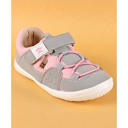 Cute Walk by Babyhug Velcro Closure Casual Shoes - Pink