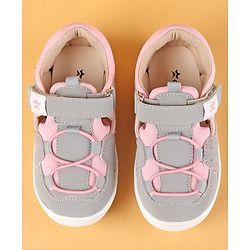 Cute Walk by Babyhug Velcro Closure Casual Shoes - Pink