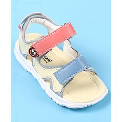 Cute Walk by Babyhug Velcro Closure Sandals - Yellow