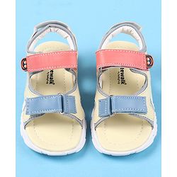 Cute Walk by Babyhug Velcro Closure Sandals - Yellow
