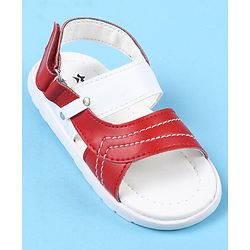 Cute Walk by Babyhug Velcro Closure Sandals - Red