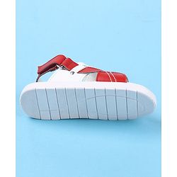 Cute Walk by Babyhug Velcro Closure Sandals - Red