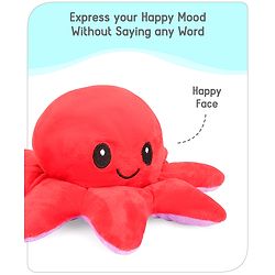 Babyhug Reversible Octopus Soft Toy Purple &  Pink-11cm