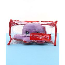 Babyhug Reversible Octopus Soft Toy Purple &  Pink-11cm