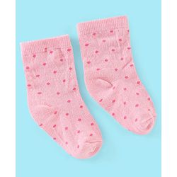 Cute Walk by Babyhug Non Terry Anti Bacterial Ankle Length Socks Kitty Design Pack of 3 - Pink White & Yellow