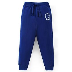 Babyhug Cotton Full Length Text Printed Lounge Pants Pack of 3 - Multicolour