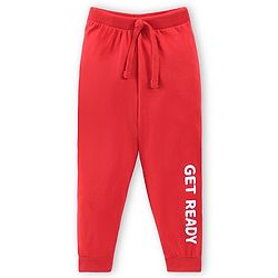 Babyhug Cotton Full Length Text Printed Lounge Pants Pack of 3 - Multicolour