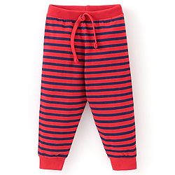 Babyhug Cotton Knit Full Length Lounge Pant Ball Prints Pack of 3- Multicolour