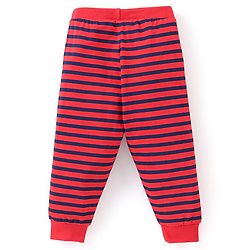 Babyhug Cotton Knit Full Length Lounge Pant Ball Prints Pack of 3- Multicolour