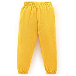 Babyhug Cotton Full Length Solid Lounge Pants Pack of 5 - Multicolour