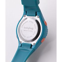 Babyhug Free Size Digital Watch With Space Design - Blue