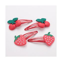 Babyhug Snap Clips Pack of 10 - Pink & Yellow