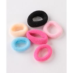 Babyhug Free Size Rubber Bands Pack of 100 Pieces - Multicolor