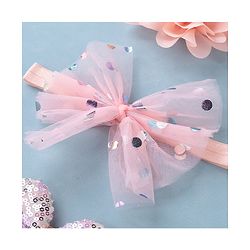Babyhug Free Size Headbands With Bow & Floral Applique Pack of 3 - Multicolor