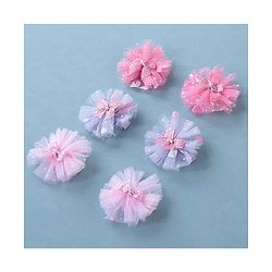 Babyhug Free Size Hair Pins Pack of 6 - Purple & Pink