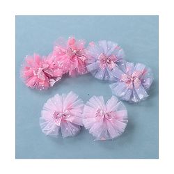 Babyhug Free Size Hair Pins Pack of 6 - Purple & Pink