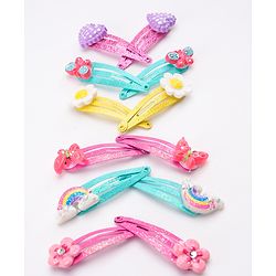 Babyhug Snap Clips Pack of 12 - Multicolor