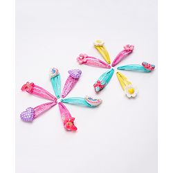 Babyhug Snap Clips Pack of 12 - Multicolor