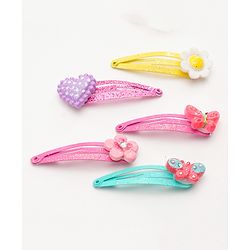 Babyhug Snap Clips Pack of 12 - Multicolor