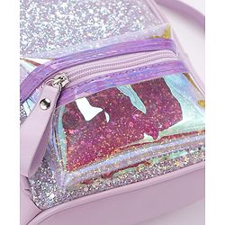 Babyhug Sequined Fashion Backpack - Pink
