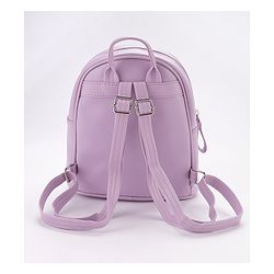 Babyhug Fashion Backpack With Kitty Face Design - Purple