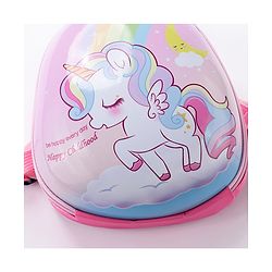 Babyhug Fashion Backpack Unicorn Print - Pink