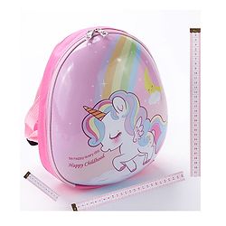 Babyhug Fashion Backpack Unicorn Print - Pink