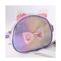 Babyhug Sling Bag with Bow - Purple