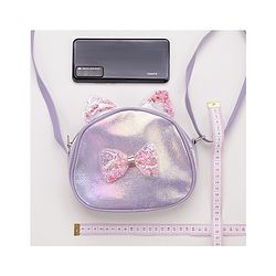 Babyhug Sling Bag with Bow - Purple