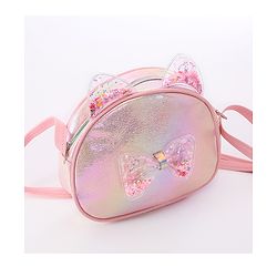 Babyhug Sling Bag with Bow - Purple