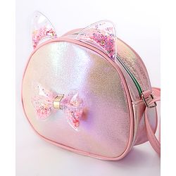 Babyhug Sling Bag with Bow - Purple